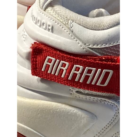 Nike Air Raid Peace White Red 318759-161 US 5.5Y OG 2008 - Picture 8 of 14